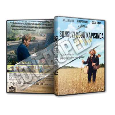 Sonsuzluğun Kapısında - At Eternity's Gate 2018 Türkçe Dvd cover Tasarımı